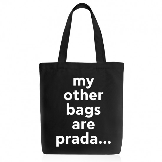 My other bags are prada