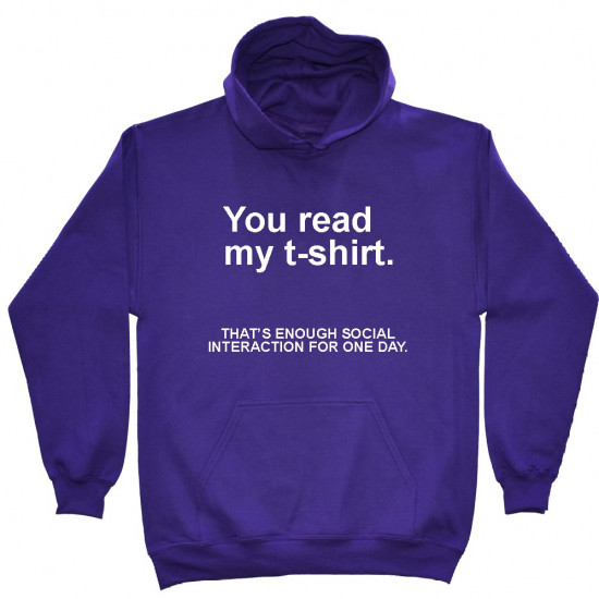 You read my tshirt