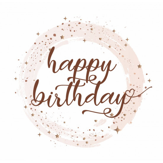 Happy birthday stars