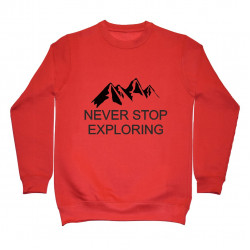 Never stop exploring