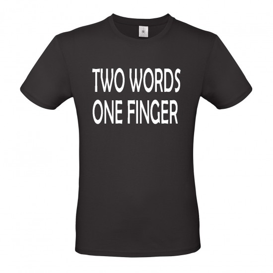 Two word one finger